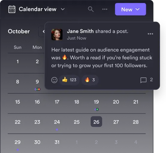 Cohort course schedule with weekly sessions, recaps, and check-ins.