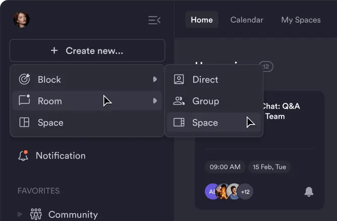 Community Animation dark frame 3