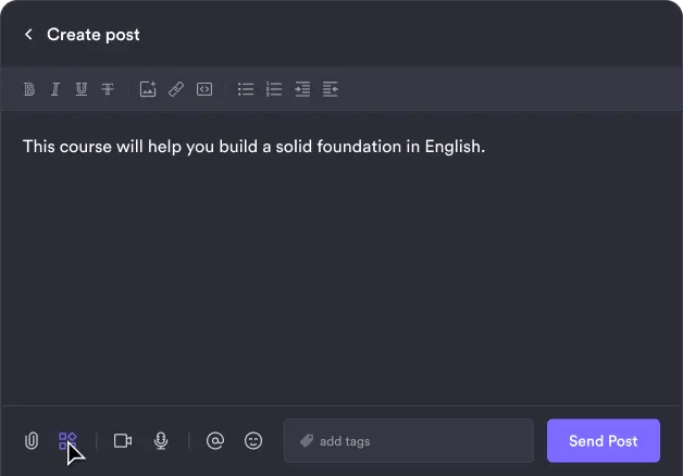 Community Animation dark frame 5