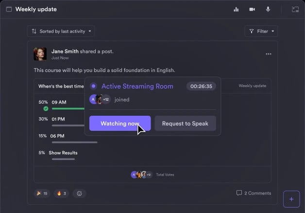 Community Animation dark frame 8