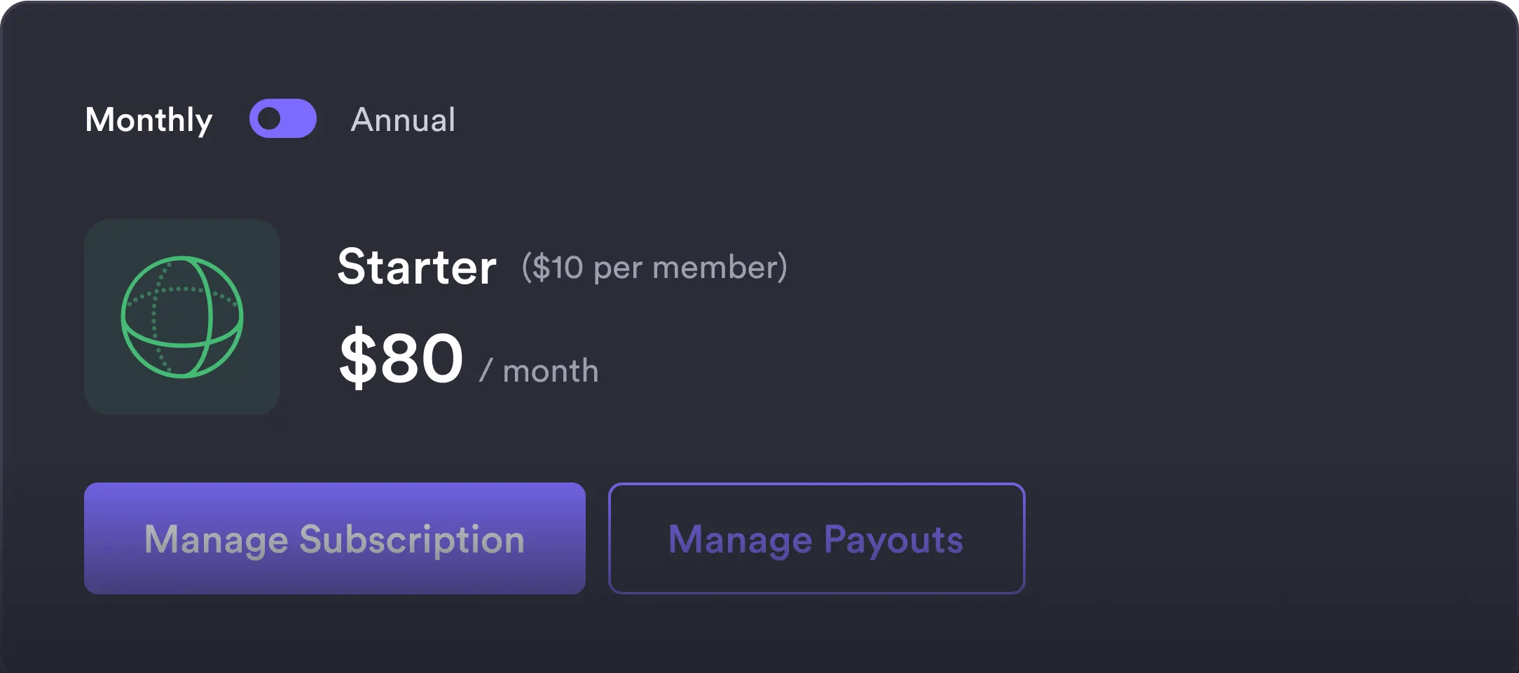 Illustration of various pricing plans displayed on a screen, highlighting affordability and value.