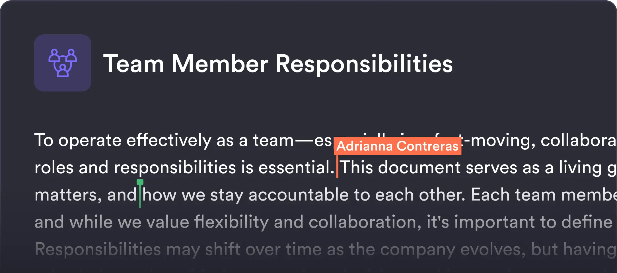 Illustration of a team collaborating effectively using shared tools and resources.