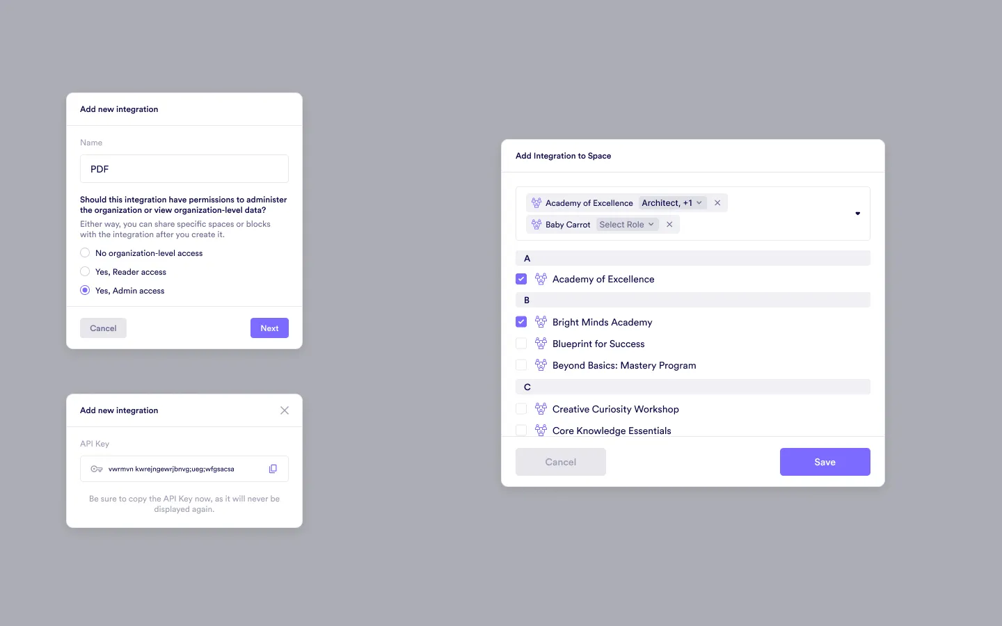 Adding a New Integration - Step 3