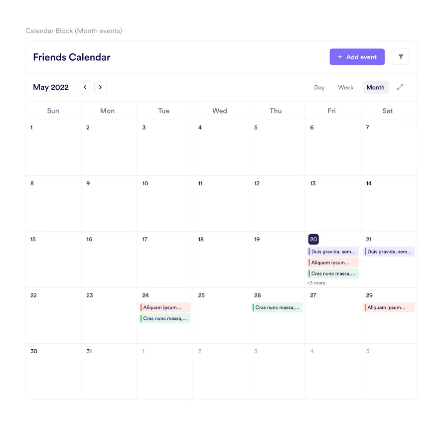 Calendar