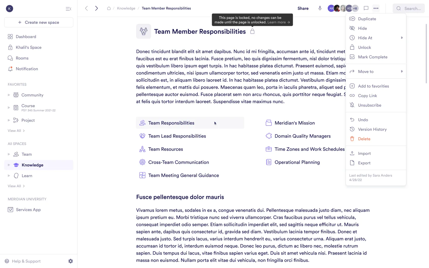 Lock And Unlock Pages