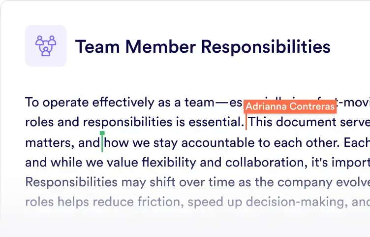 Collaborative teamwork preview