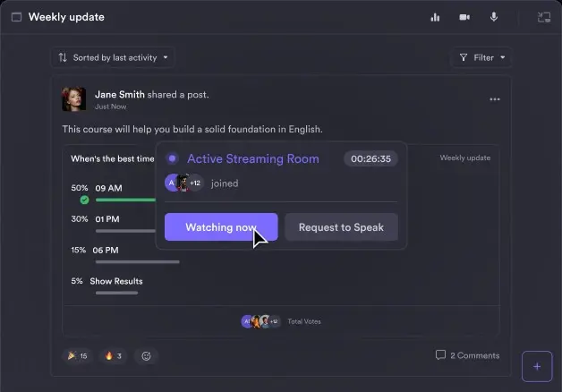 Community Animation dark frame 8
