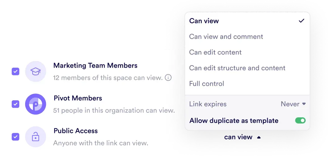 Controls that keep projects steady