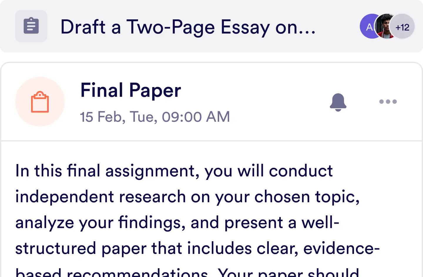 Organize courses with clarity illustration