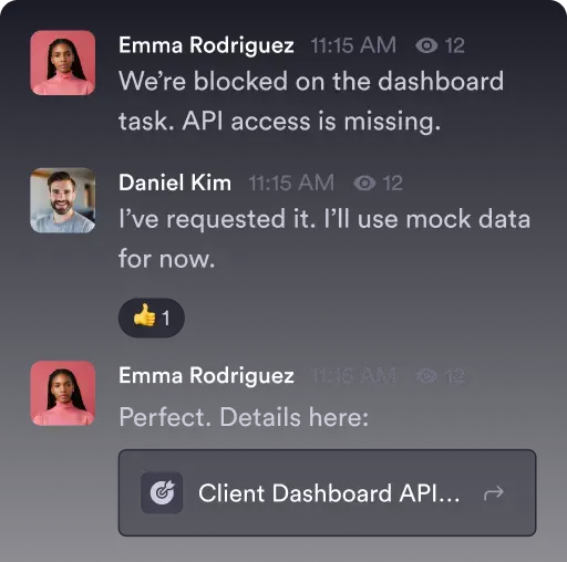 Share and collaborate preview